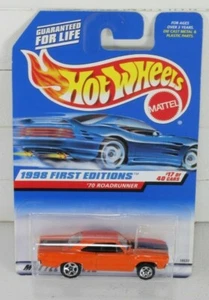 Hot Wheels '70 Roadrunner 17/40 1998 First Editions - Picture 1 of 4