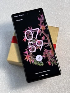 Google Pixel 6 GB7N6 - 128GB - Stormy Black (Unlocked) -GOOD CONDITION - ref 505 - Picture 1 of 10