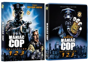Maniac Cop Collection 1 2 3 - Ed. limitata numerata 500 copie (3 Blu-Ray Disc) - Foto 1 di 1