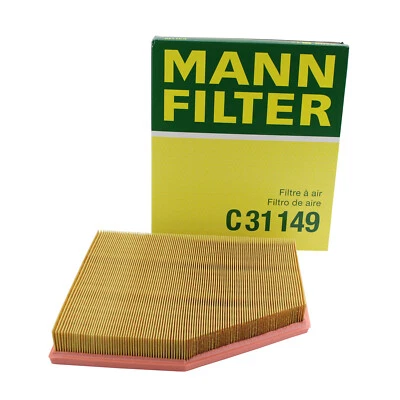 Panel Air Filter MANN 13 71 7 521 023 For BMW E60 E63 E64 545i 550i 645Ci 650i - Image 1 of 4