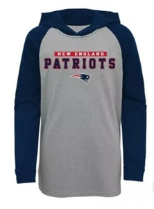 NFL TEAM APPAREL YOUTH NEW ENGLAND PATRIOTS TEAM HOODIE SIZE SMALL 6 / 7 - Picture 1 of 1