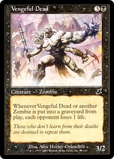 VENGEFUL DEAD ~mtg NM-M Scourge Common x4