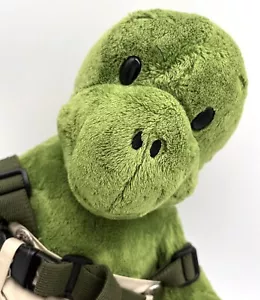 Pantalones cortos caqui Build A Bear Trekkin tortuga verde felpa animal de peluche sin caparazón BAB - Imagen 1 de 11