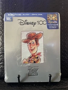 TOY STORY (4K UHD + BLU-RAY + DIGITAL* - DISNEY 100 EXCLUSIVE STEELBOOK™ ED) - Picture 1 of 2