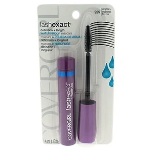 COVERGIRL Lash Exact Wimperntusche wasserdicht, sehr schwarz, 0,44 Oz (Verpackung kann variieren) - Bild 1 von 2