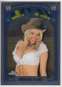 JILLIAN HALL (Vintage 2007 WWE *TOPPS HERITAGE II CHROME* Card #68) DIVA * 2 - Picture 1 of 1