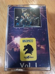 Vintage 1993 Fonovisa Inc. Bronco En La Plaza De Mexico Vol 1 Cassette #SDC-6007 - Picture 1 of 2