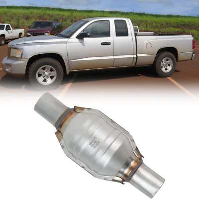 Convertidor catalítico entrada/salida para Dodge Dakota 2,2 L 3,9 L 2" con protector térmico EPA Foto 1 de 4