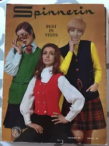 Vintage 1960's Spinnerin Women's 'Best in Vests' knitting patterns - Vol 197 - Picture 1 of 2