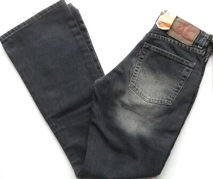 Levi's Mädchen Jeans 525 Boot Cut Größe: W28" x L32" Vintage Denim schwarz distressed - Bild 1 von 8