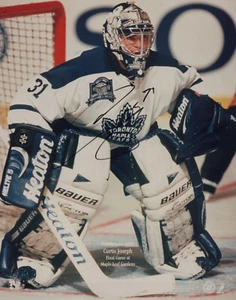 CURTIN JOSEPH Autographed TORONTO MAPLE LEAFS 8X10 PHOTO Final Gardens Game COA - Picture 1 of 3