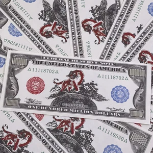 10 pezzi banconote tigre da cento milioni di dollari USA collezione e regalo squisito - Foto 1 di 4
