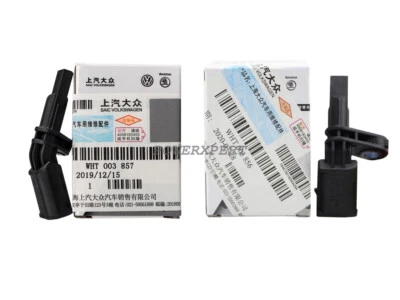 2 X Sensores de velocidad de rueda delantera para VW Jetta GTi Audi A3 TT WHT003856, WHT003857 Foto 1 de 4