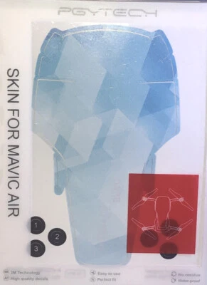 DJI #P-UNF-D7 PGYTECH  Teal-colour Skin set for MAVIC AIR-BRAND NEW Drone - Image 1 of 4