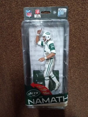McFARLANE SPORTSPICKS JOE NAMATH NFLPA 8" ACTION FIGURE BRAND NEW - Image 1 of 4
