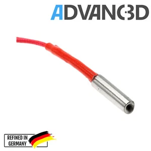 Advanc3D 12V 40W Heizpatrone Hotend Heater Catridge CNC Keramik RepRap 3D DIY - Bild 1 von 2