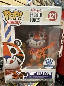 Tony The Tiger Funko Signed By Tony Daniels W/ COA - Picture 1 of 2