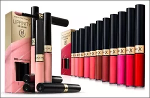 Max Factor Lipfinity 24HR Lip Colour Lipstick - Select Your Shade - New Boxed - Picture 1 of 14