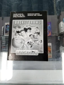 BASKETBRAWL ATARI LYNX INSTRUCTION BOOKLET 1992  - Picture 1 of 2
