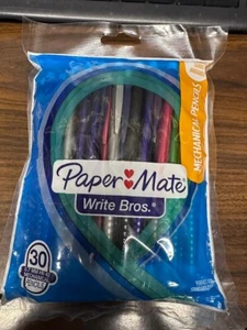 Nuevos lápices mecánicos Paper Mate escribir bro 30 unidades 0,7 mm - Imagen 1 de 4
