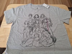 New Girls Size XXL Disney Princess T-shirt, Gray By Disney - Picture 1 of 2