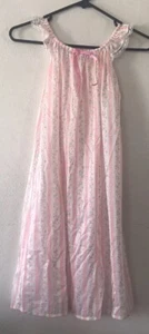 Retro NOS Vintage 1970’s Girls Childs Kids Night Gown Pink 6/6X Pjs - Picture 1 of 7