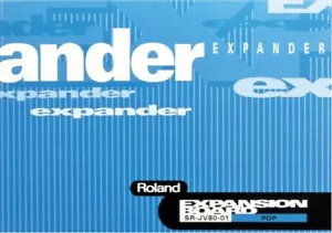 Roland SR-JV80-01 Pop Expansion Board for JV-1080 2080 XV XP, JD-990 recapped - Imagen 1 de 4