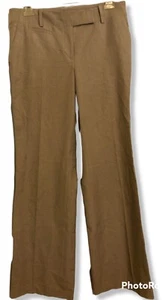 Women's Ann Taylor Beige Dress Pants Size 6 Rayon Blend - Picture 1 of 7