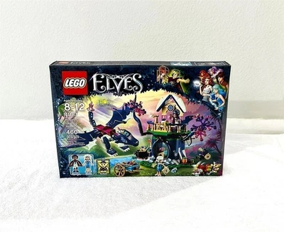 LEGO ELFOS ESCONDITE CURATIVO DE ROSALYN 41187 DRAGÓN ZAFIRO COMO NUEVO SELLADO RETIRADO Foto 1 de 4