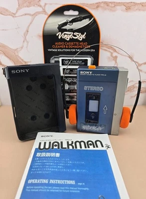 *Sony TPS-L2* Nuevo limpiador de cinturones, teléfonos y cabezal de cinta.  Reparado 25/11. Vendedor de Estados Unidos Foto 1 de 4