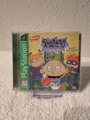 Sony Playstation 1 PS1 Rugrats Search For Reptar CIB Game Tested & Working - Image 1 of 4
