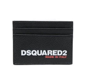 TARJETERO DSQUARED2 CUERO CAÍDO LOGO KARTENTUI CCM0015251038882124 - Imagen 1 de 4