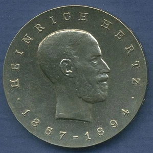 DDR 5 Mark 1969 Heinrich Hertz, J 1526 vz/st (m2904) - Bild 1 von 2