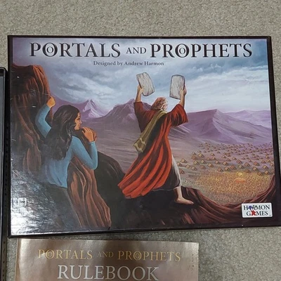 Portals And Prophets Board Game Harmon Games Complete - Image 1 of 3