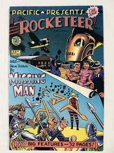 Pacific Presents #1 Rocketeer! Pacific Comics Oct 1982 Dave Stevens. Steve Ditko - Picture 1 of 9