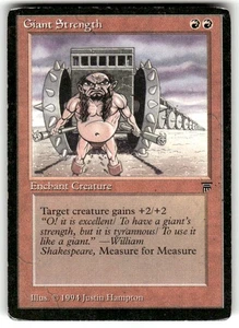 Giant Strength Legends Regular MTG - Picture 1 of 2