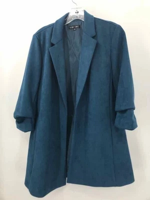 Chaqueta abierta Boho Chic azul talla XS de segunda mano Foto 1 de 3