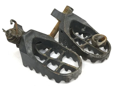 04 Yamaha YZ125 YZ250 YZ 250 125 IMS estriberas súper stock reposapiés Foto 1 de 4