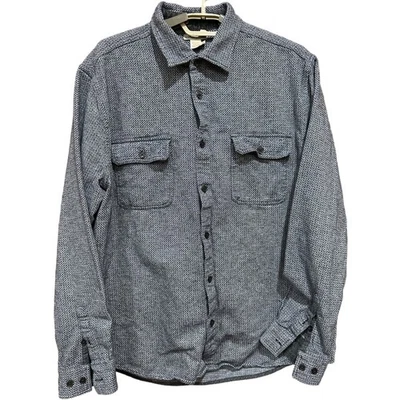 Camisa Carbono 2 Cobalto Para Hombre Talla M Azul Abotonada Manga Larga Bolsillos 100% Algodón Foto 1 de 4