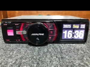 USED ALPINE iDA-X100 MP3/WMA/AAC USB Player Car Audio from Japan - Picture 1 of 7