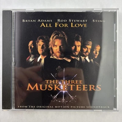 THE THREE MUSKETEERS : ALL FOR LOVE - Audio CD - Foto 1 de 4