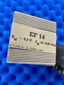 ONE RFT EF-14 Vacuum Tube / NEW / Ships FAST From USA  EF14 Telefunken - Picture 1 of 9