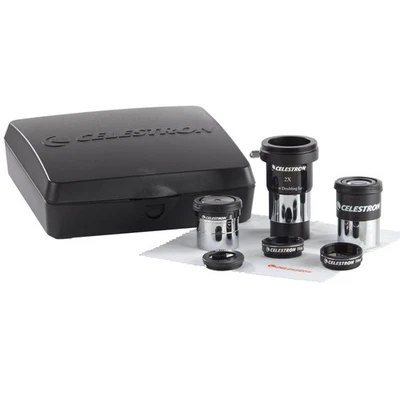 Celestron AstroMaster 8-Piece Eyepiece  Filter Accessory Kit - Includes Two 1... - Image 1 of 4
