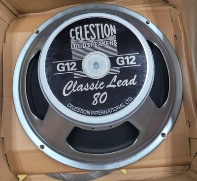 Celestion, PLOMO CLÁSICO 80, 12 pulgadas, 8 ohmios, 80 W, nunca usado, hecho en Inglaterra Foto 1 de 4