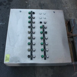 Eldon Wall Mounted Enclosure Stainless electrical cabinet 800x350x900mm buttons - Picture 1 of 6