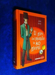 JULES VERNE IL GIRO DEL MONDO IN 80 GIORNI DEAGOSTINI CLASSICI 2013 ++BUONO AP1 - Foto 1 di 1