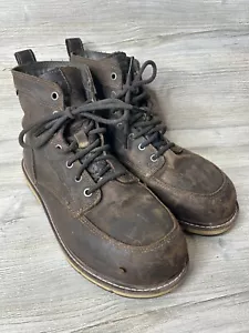 KEEN Utility Cincinnati Waterproof Carbon-Toe Work Boots Men’s 10 D - Picture 1 of 6