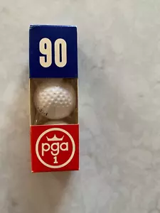 Golf balls, PGA 90, one sleeve of 3 balls, vintage, brand new, never used - Picture 1 of 6