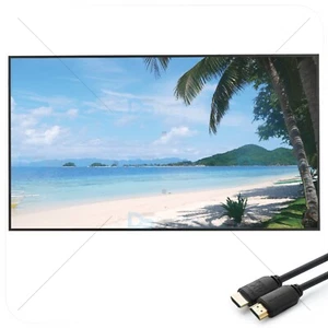 Moniteur Dahua 55 pouces 4K LED UHD 24 7 écran HDMI VGA DP boîtier métallique résolution rapide - Photo 1/10