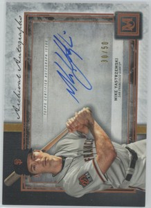 2020 Museum Collection Archival Auto Copper #AA-MY Mike Yastrzemski Giants 30/50